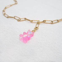 Load image into Gallery viewer, JELLY BABY LIGHT BLUE NECKLACE