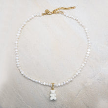 Load image into Gallery viewer, NOSTALGIC BEAR NECKLACE GREEN