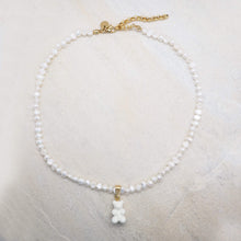 Load image into Gallery viewer, NOSTALGIC BEAR NECKLACE LIGHT PURPLE