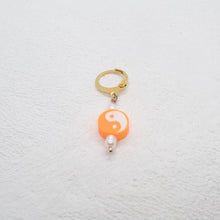Load image into Gallery viewer, YIN AND YANG ORANGE HOOP